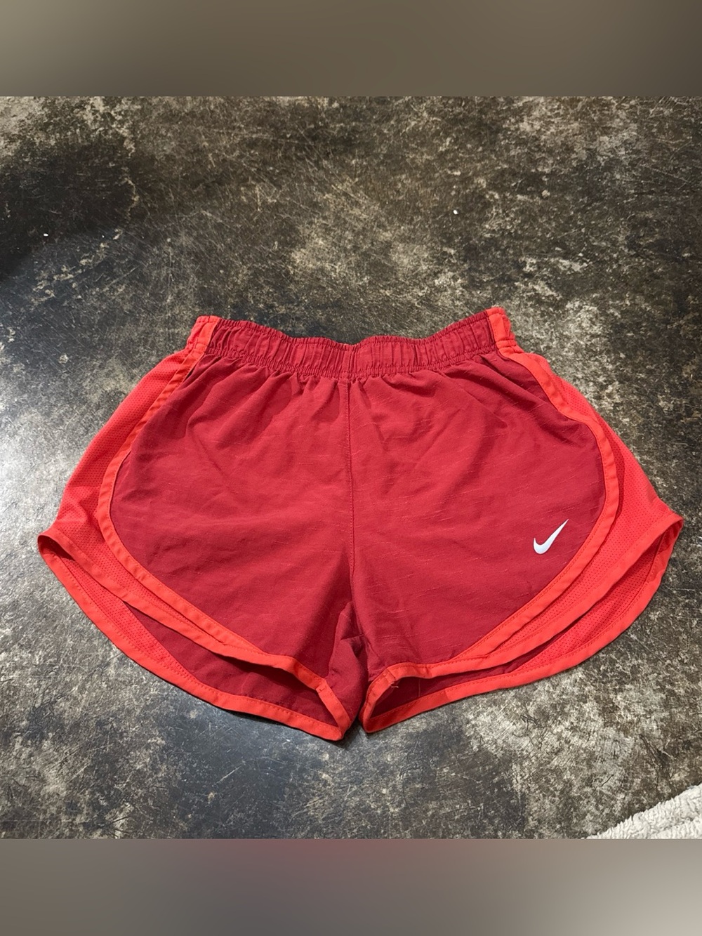 Nike Women's Red Athletic Shorts